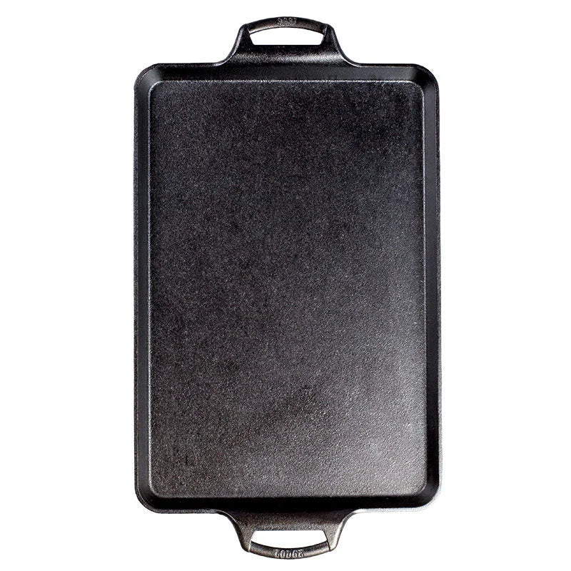 15.5 x 10.5 Inch Seasoned Cast Iron Baking Pan