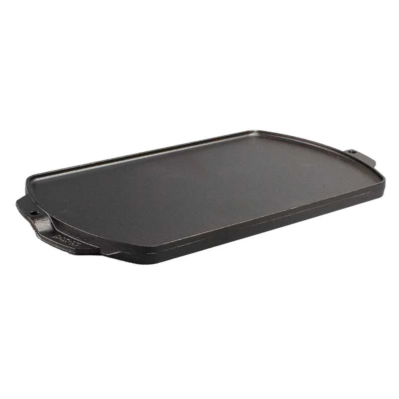 19 x 9.5 Inch Seasoned Cast Iron Reversible Grill/Griddle